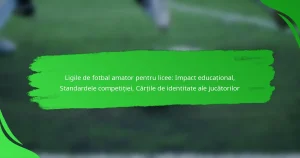 Ligile de fotbal amator pentru licee: Impact educațional, Standardele competiției, Cărțile de identitate ale jucătorilor